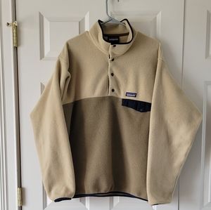 Men's Synchilla® Snap-T® Fleece Pullover size large, 2  tone